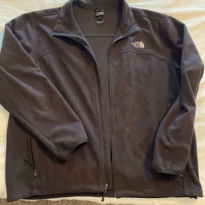 Mens North Face Zip Fleece